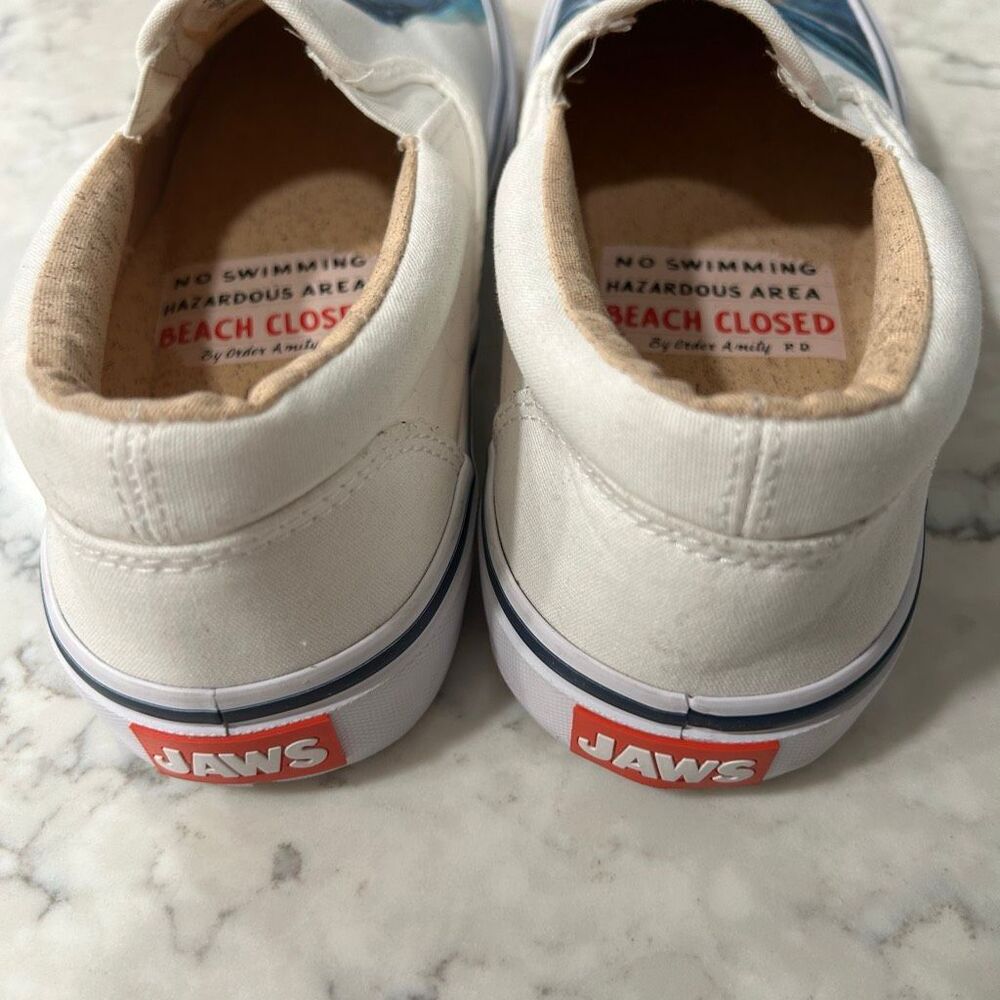 Sperry x JAWS Beach Closed Shark Slip-On Shoes Men's 7.5 Limited Edition - Picture 4 of 10